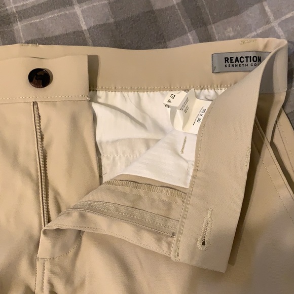 Reaction by Kenneth Cole Khaki Colored Dress Pants - Picture 3 of 3